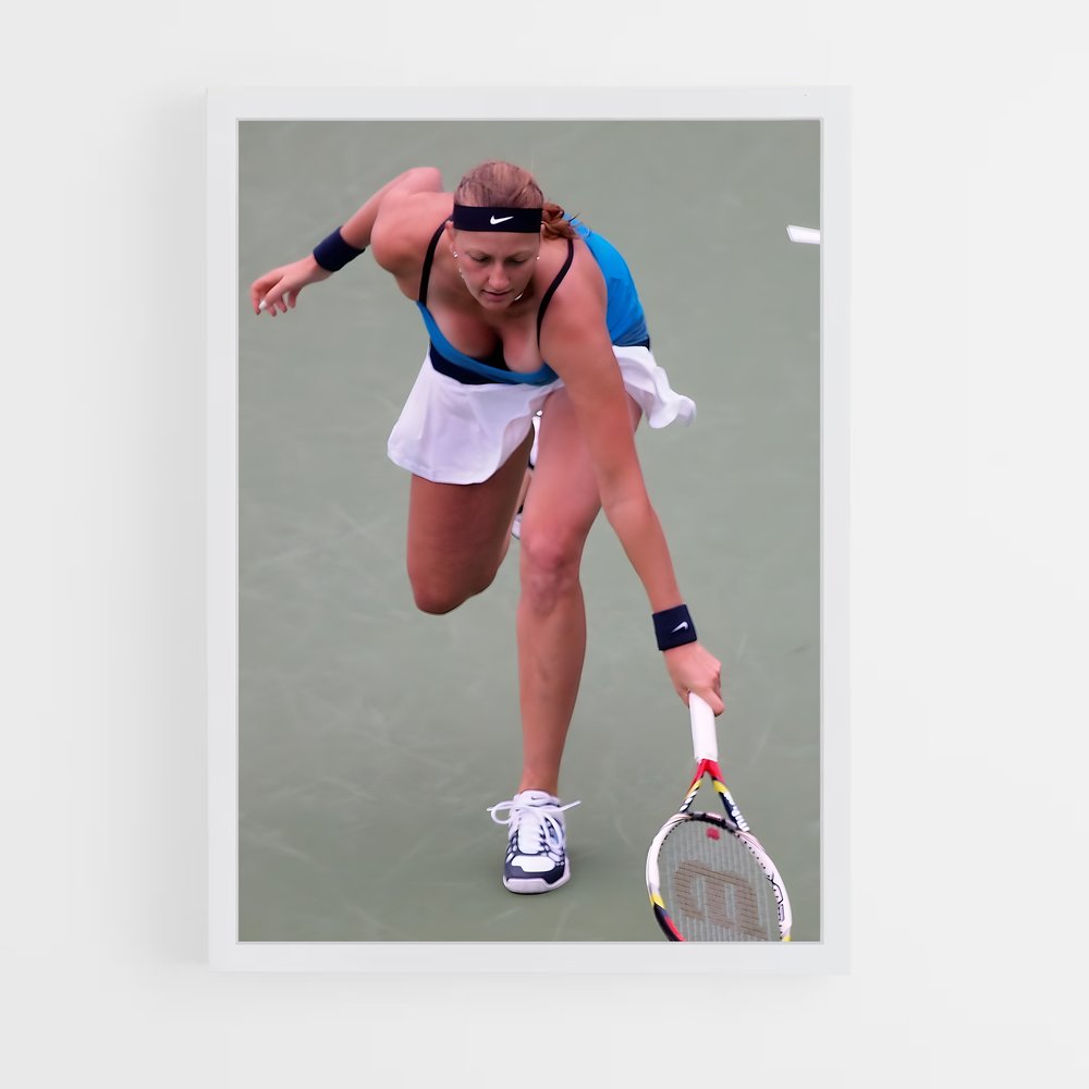 Poster Petra kvitova athlètes – affiche Tennis (vue 3)